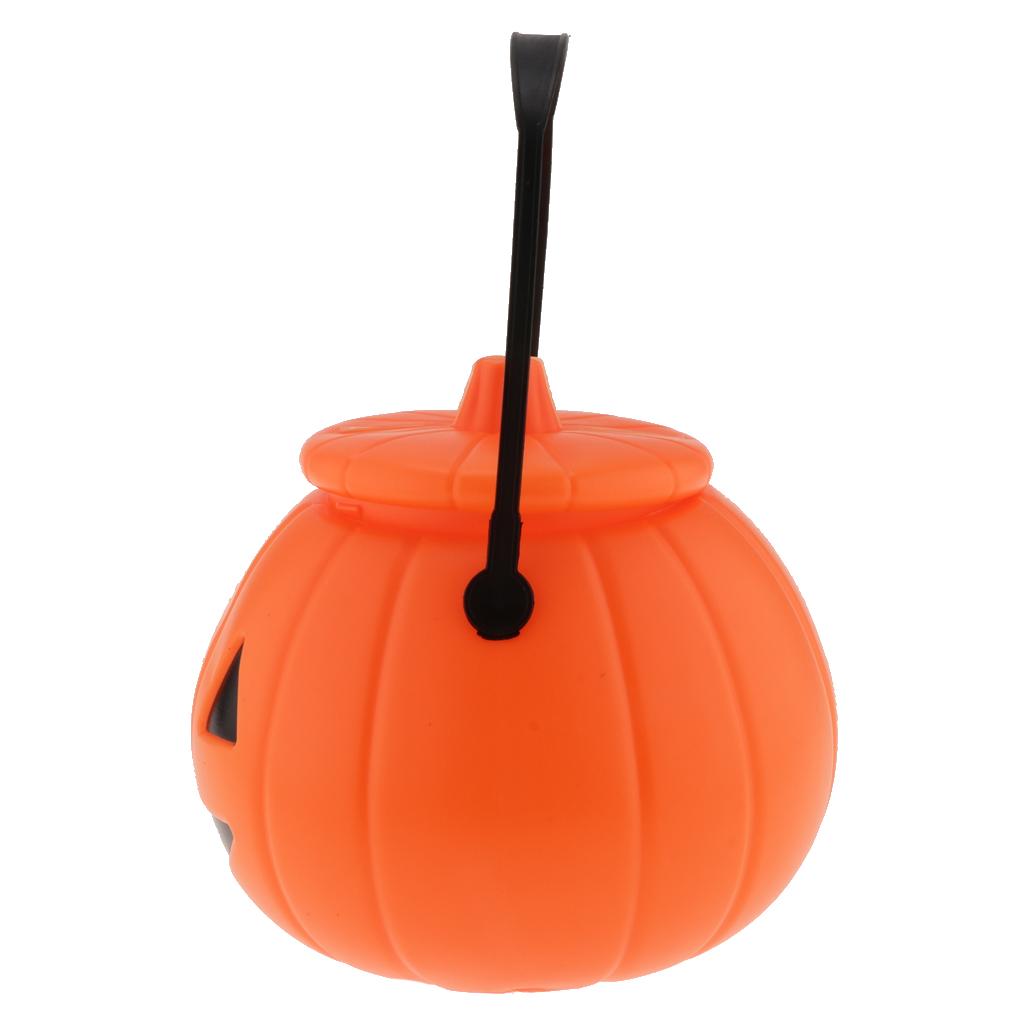 Pumpkin Lantern Halloween - Wadah Plastik untuk Permen Labu Halloween,