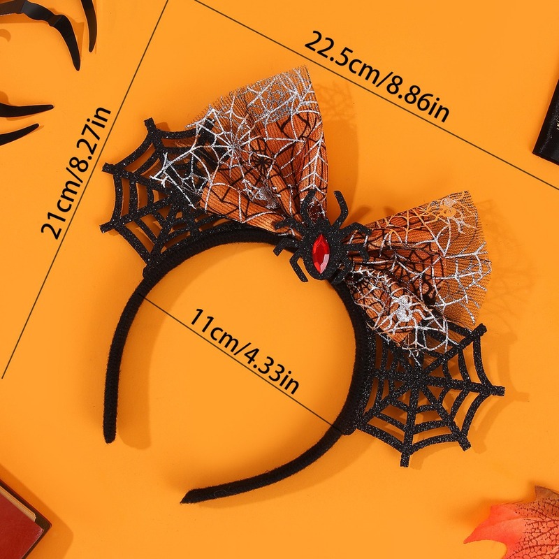 Spider Web Halloween Decoration - Bando Pita Jaring Laba-laba Halloween Tulle