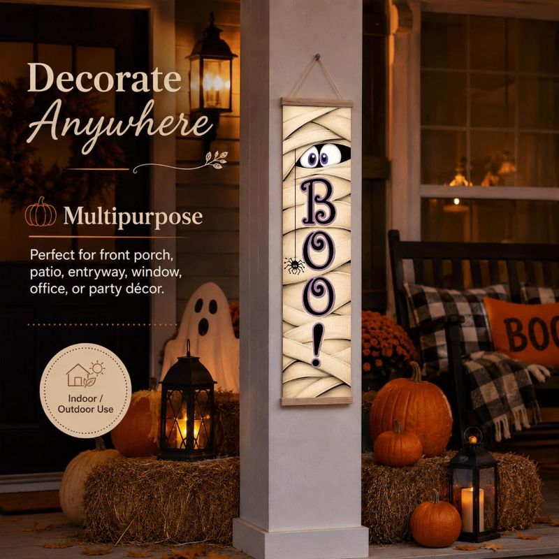 Halloween Skeleton Decoration - VIKAMA 3D Dekorasi Halloween Tengkorak Gantung