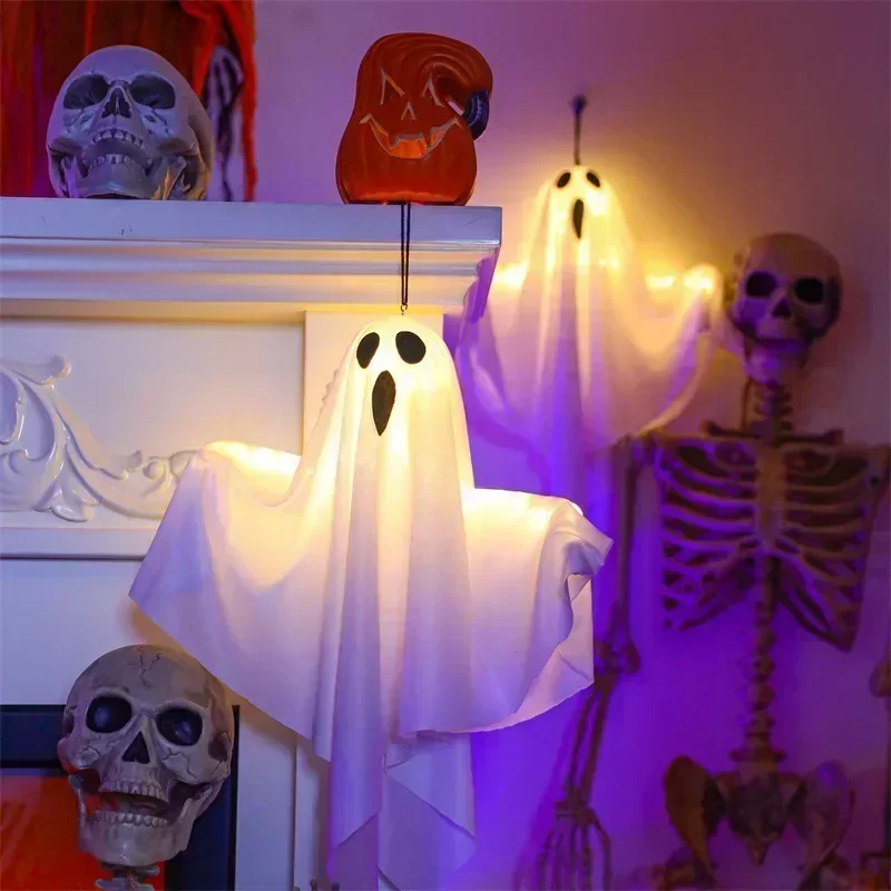 Halloween Pumpkin Decor Led - Lampu Malam LED Halloween 2025 Dekorasi