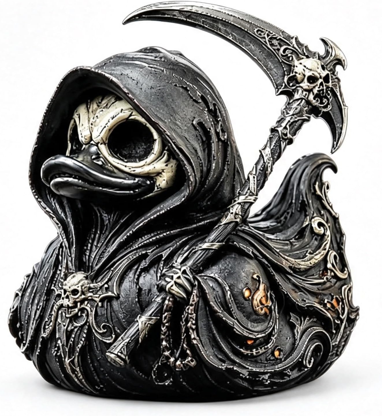 Halloween Skeleton Decoration - Bebek Koleksi Gotik Grim Reaper, Patung