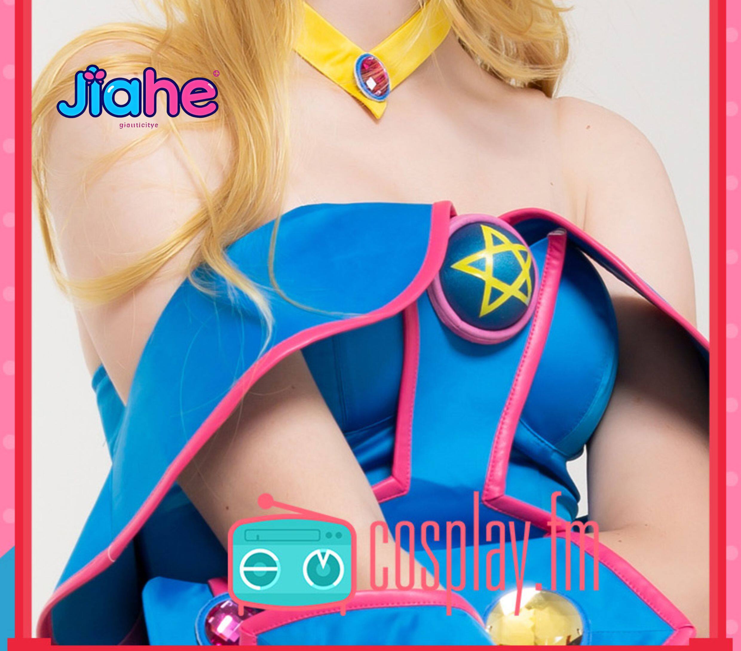 Halloween Costume Kids - Kostum Cosplay Anime Yu-gi-oh Gadis Penyihir