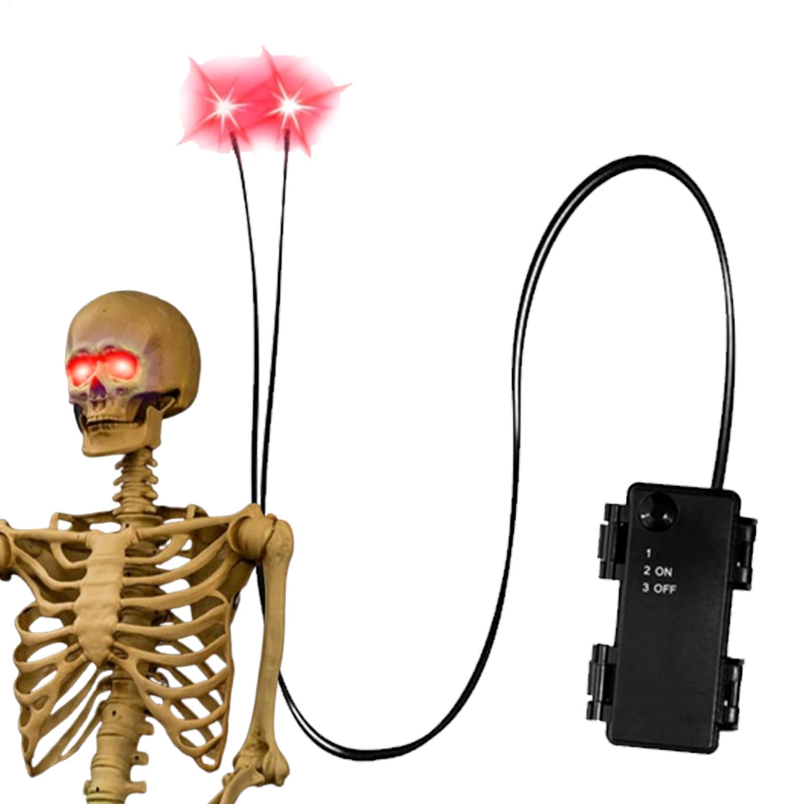 Halloween Pumpkin Decor Led - Mata LED Halloween yang Menyala dengan