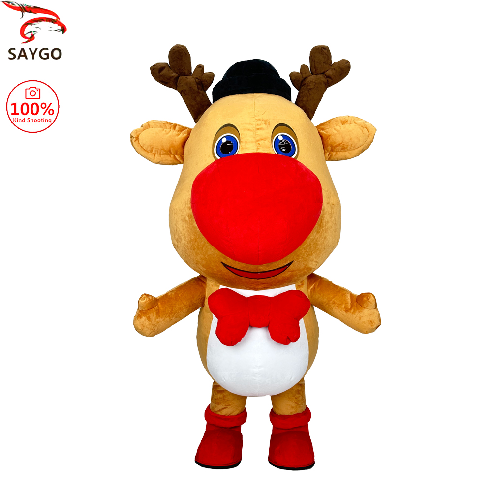 Halloween Costume Adult - SAYGO Kostum Mewah Tiup Rusa Natal