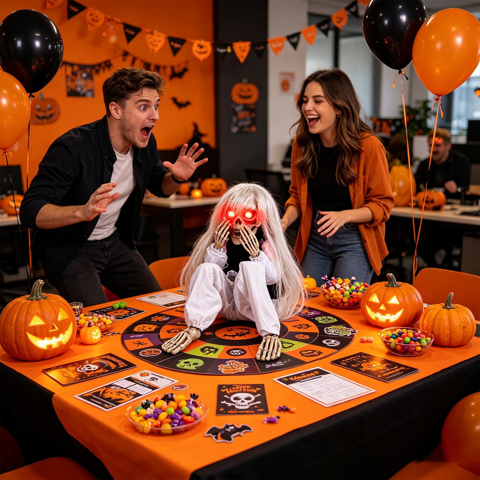 Dekorasi Tengkorak Halloween B - Halloween Skeleton Decoration ulasan dan harga