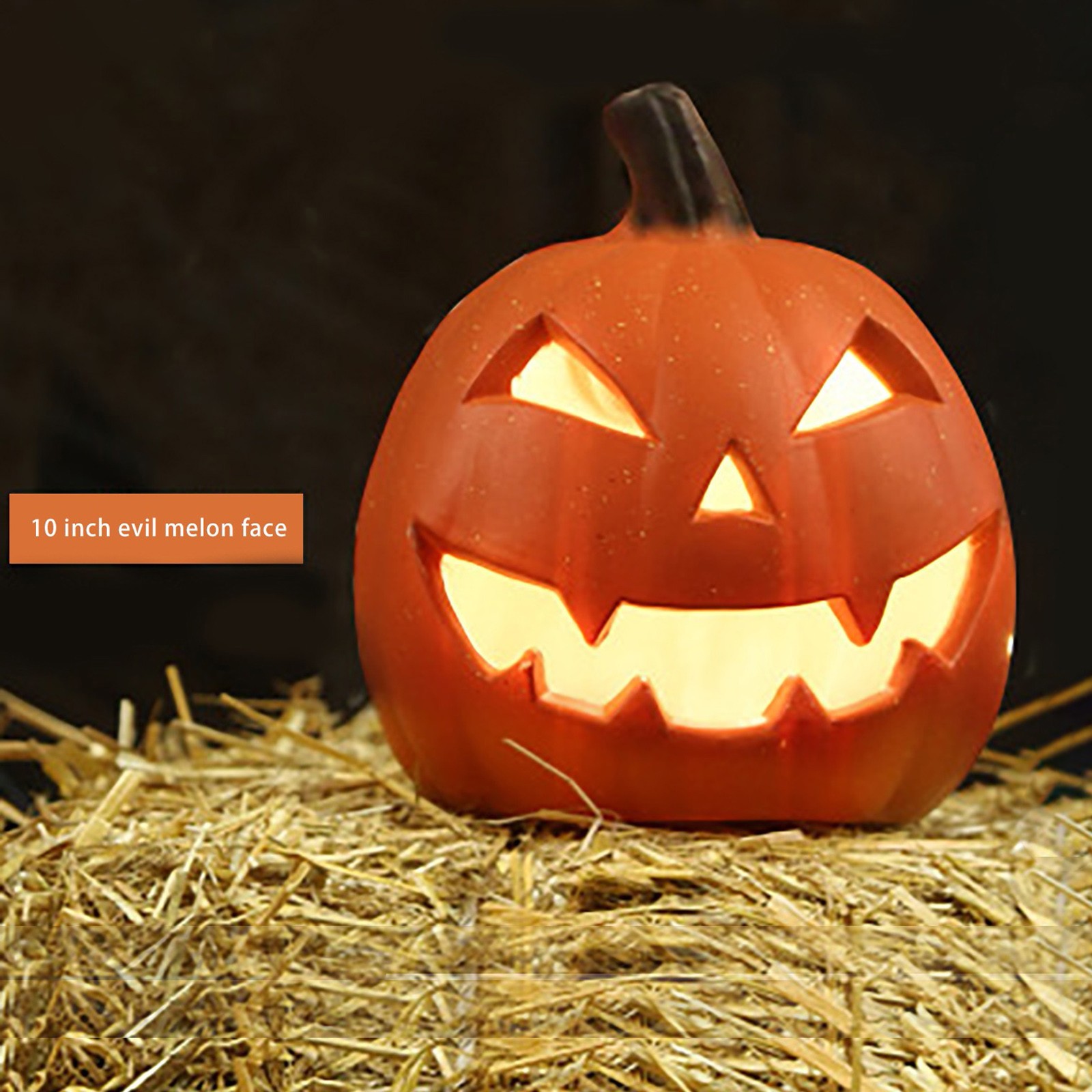 Halloween Led Lentera Labu Dek - Halloween Pumpkin Decor Led ulasan dan harga
