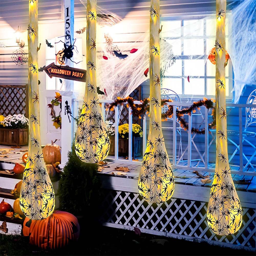 Dekorasi Halloween Lampu Gantu - Spider Web Halloween Decoration ulasan dan harga
