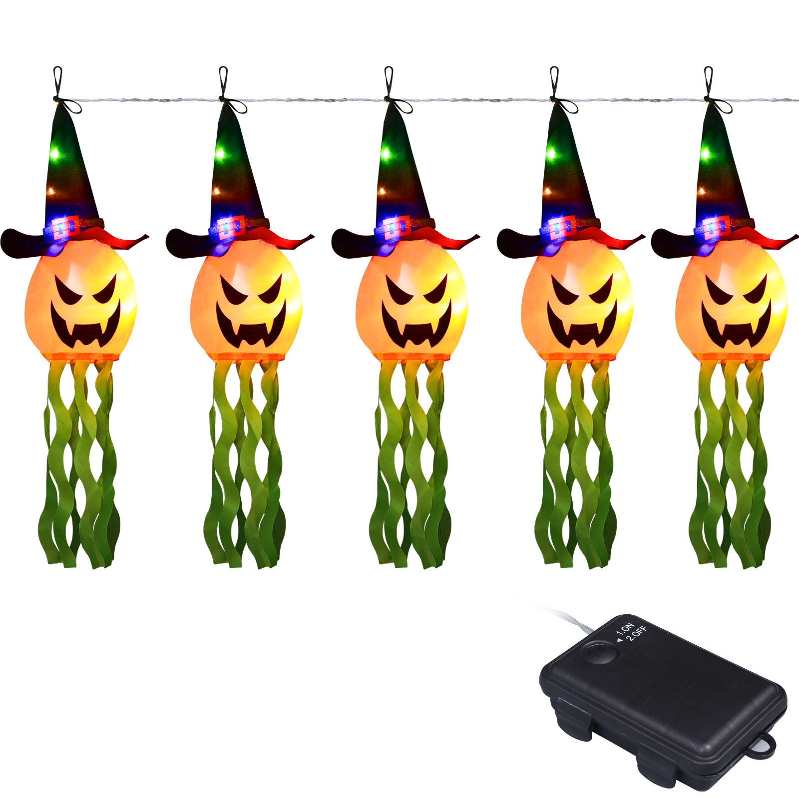 Lampu Dekoratif Halloween, Top - Halloween Led String Lights Orange ulasan dan harga