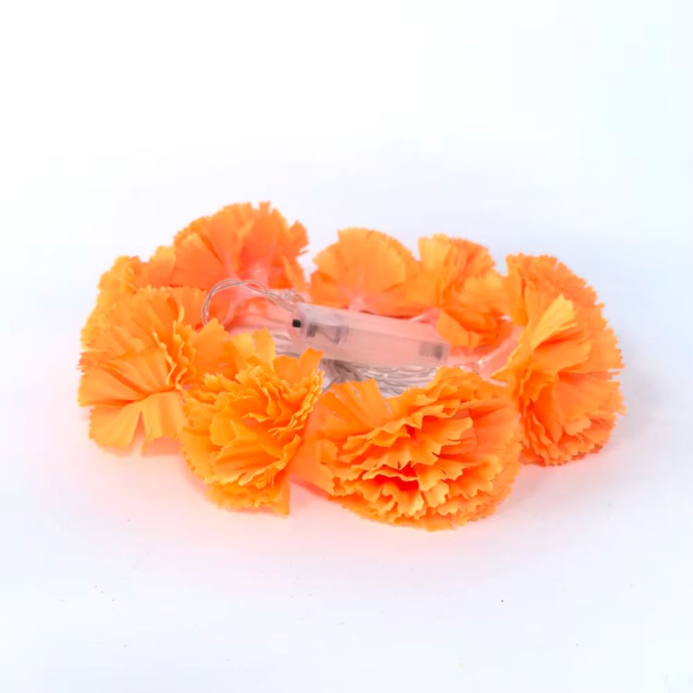 Lampu LED Marigold Gaya Meksik - Halloween Led String Lights Orange ulasan dan harga