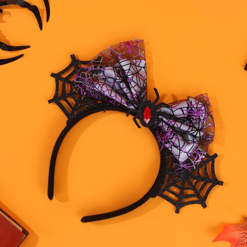 Bando Pita Jaring Laba-laba Ha - Spider Web Halloween Decoration ulasan dan harga