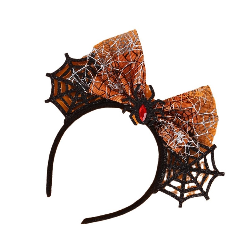 Bando Pita Jaring Laba-laba Ha - Spider Web Halloween Decoration ulasan dan harga