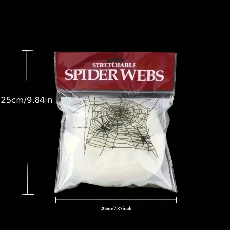 Jaring laba-laba yang bisa dir - Spider Web Halloween Decoration ulasan dan harga