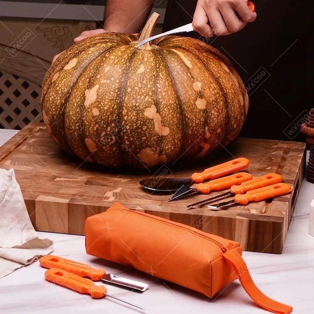 Set Alat Pahat Labu untuk Hall - Pumpkin Lantern Halloween ulasan dan harga