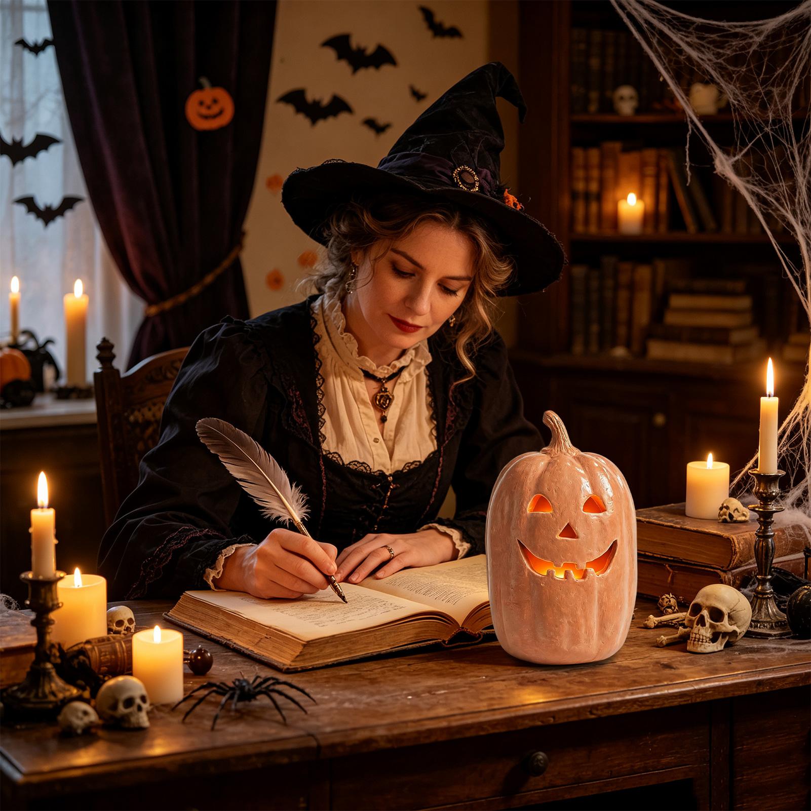 Lentera Labu Seram Lentera Res - Pumpkin Lantern Halloween ulasan dan harga