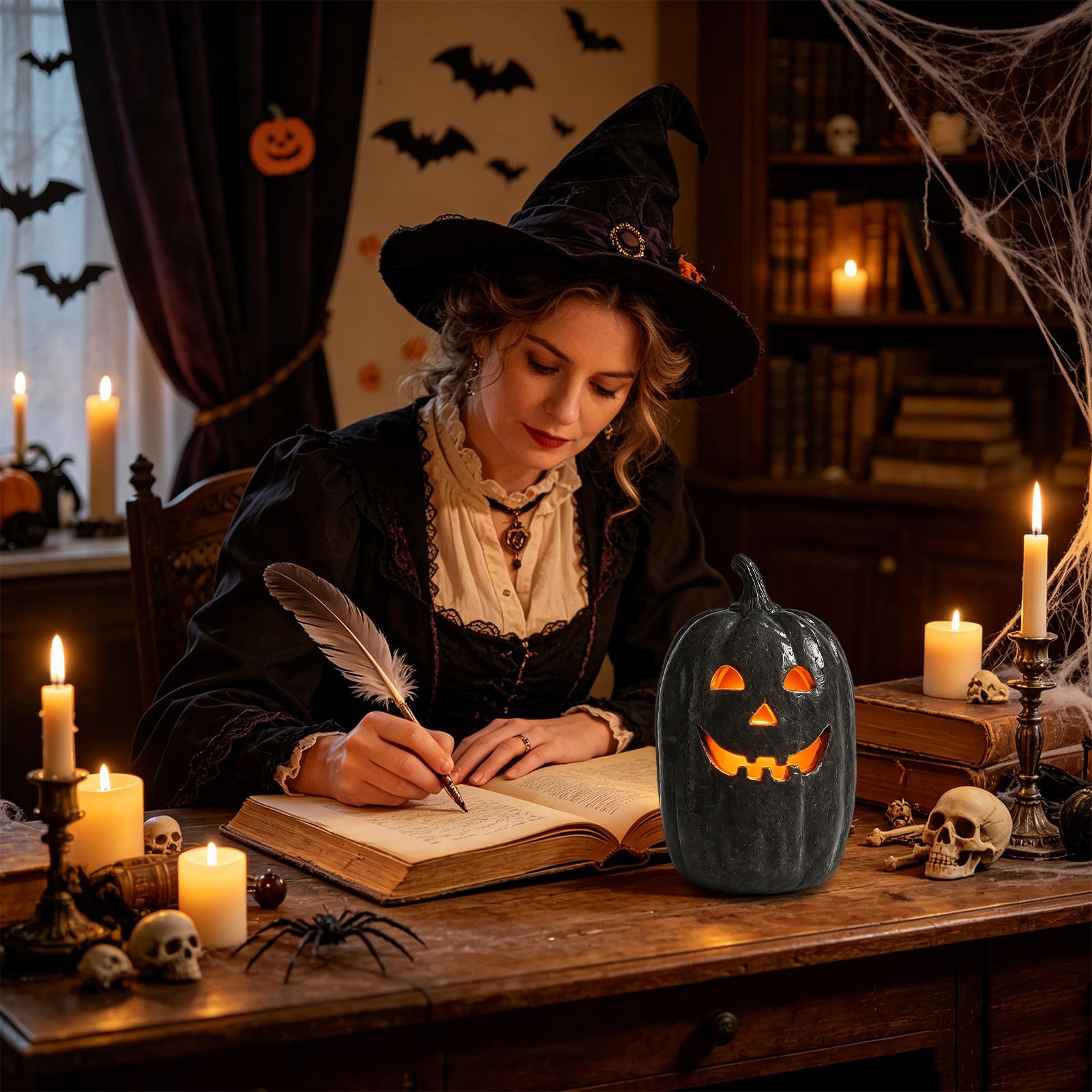 Lentera Labu Seram Lentera Res - Pumpkin Lantern Halloween ulasan dan harga