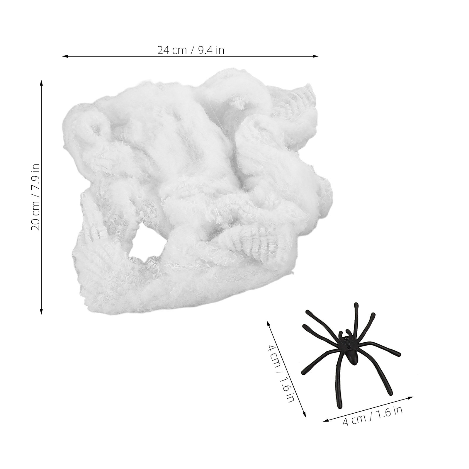1 Set Dekorasi Jaring Laba-lab - Spider Web Halloween Decoration ulasan dan harga