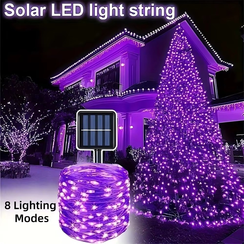 1/2PC12M100LED Lampu Hias Hall - Halloween Led String Lights Orange ulasan dan harga