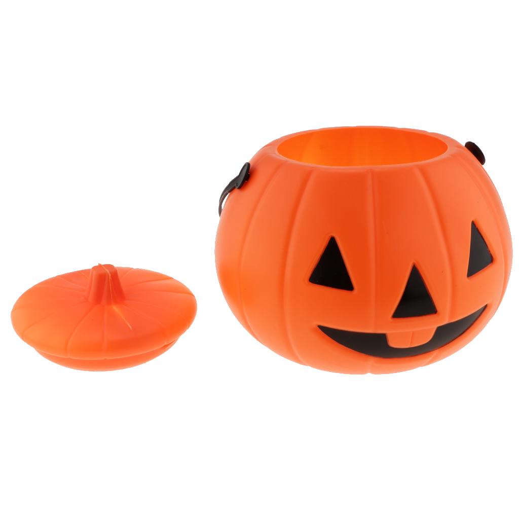 Wadah Plastik untuk Permen Lab - Pumpkin Lantern Halloween ulasan dan harga