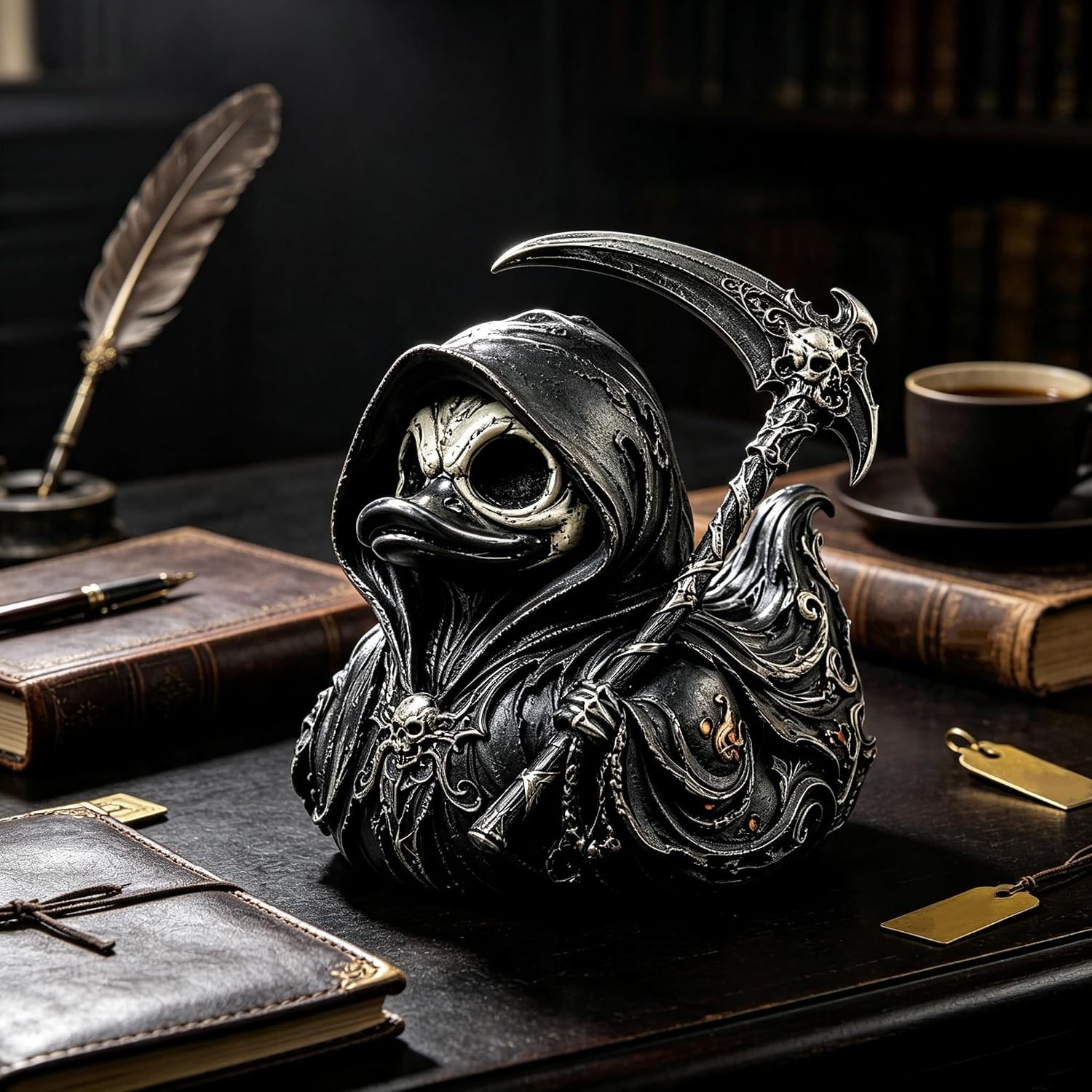 Bebek Koleksi Gotik Grim Reape - Halloween Skeleton Decoration ulasan dan harga