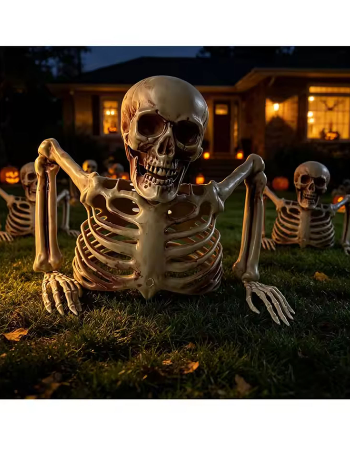 Pesta Setengah Tengkorak Hallo - Spider Web Halloween Decoration ulasan dan harga