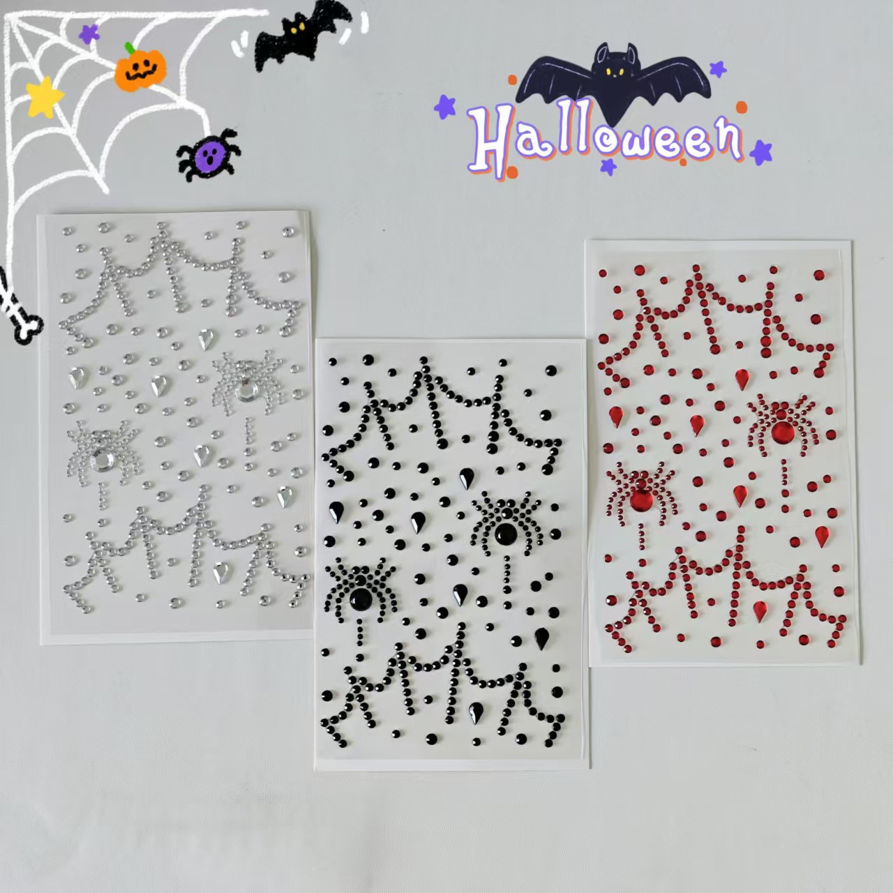 Stiker Halloween Perlengkapan  - Halloween Party Supplies ulasan dan harga