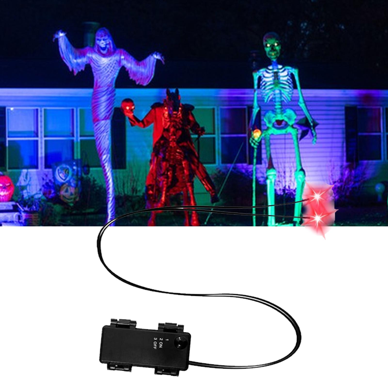 Mata LED Halloween yang Menyal - Halloween Pumpkin Decor Led ulasan dan harga