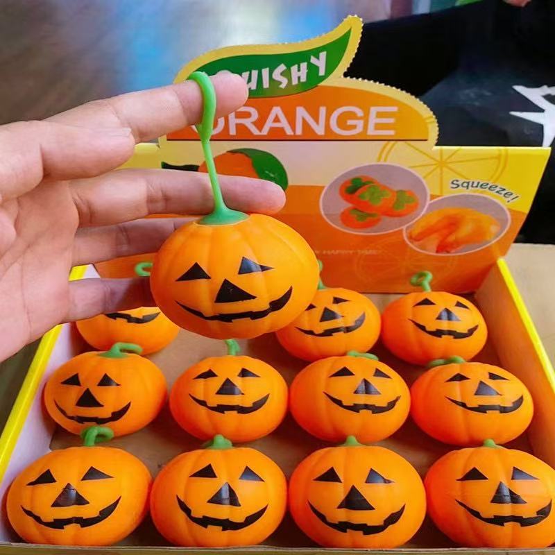 Bola Pijat Labu Halloween, Bol - Pumpkin Lantern Halloween ulasan dan harga