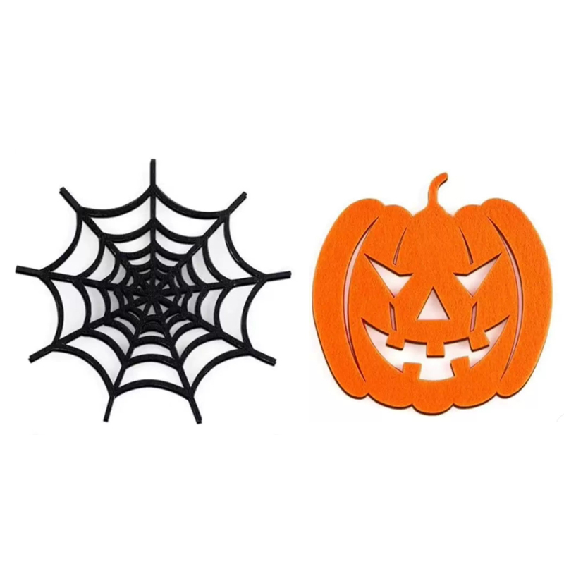 Alas Cangkir Halloween Berbent - Spider Web Halloween Decoration ulasan dan harga
