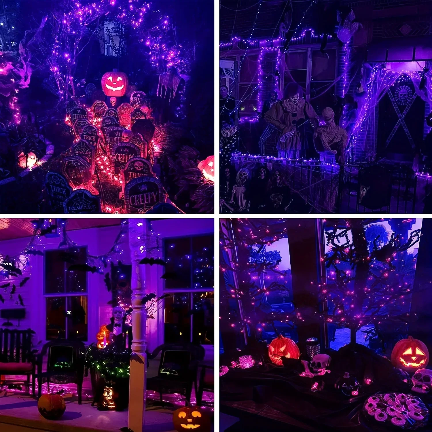 10-120M tali kawat tembaga lam - Halloween Led String Lights Orange ulasan dan harga