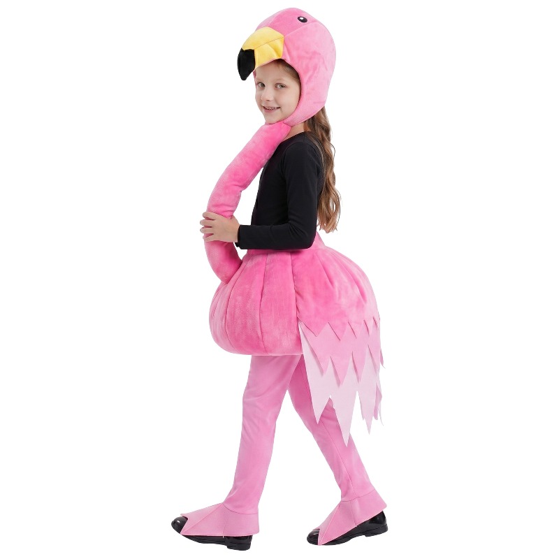 Setelan Cosplay Flamingo Merah - Halloween Costume Kids ulasan dan harga