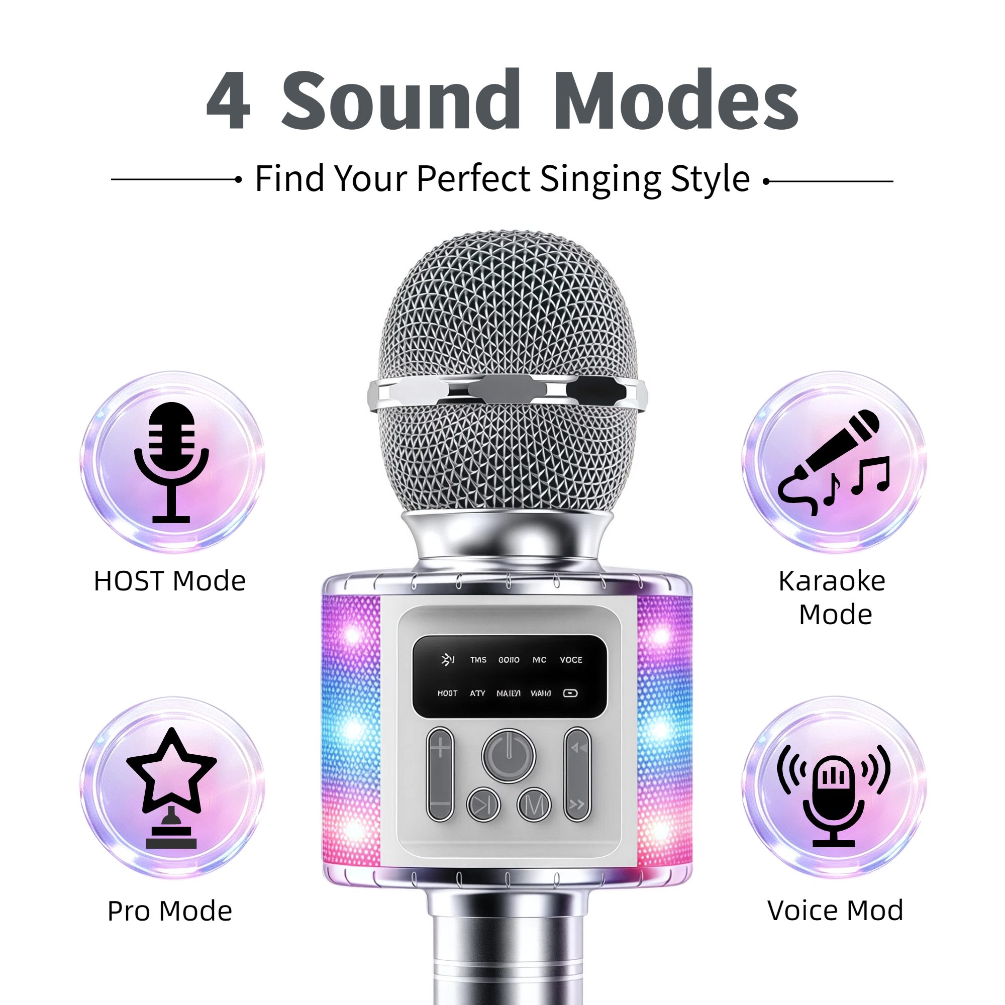 Mikrofon Karaoke Nirkabel Gand - Halloween Party Supplies ulasan dan harga
