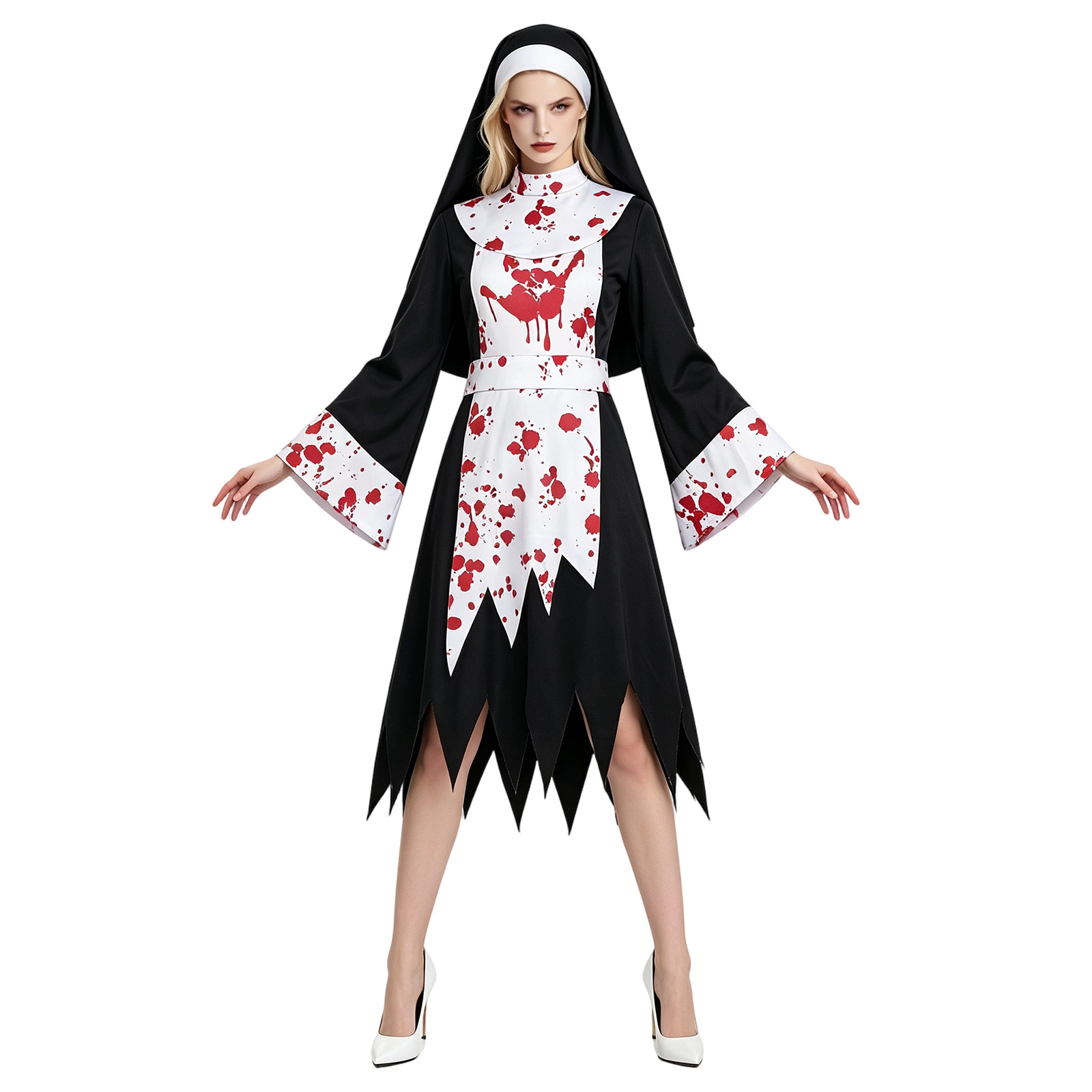 Kostum Cosplay Biarawati Menge - Halloween Costume Kids ulasan dan harga