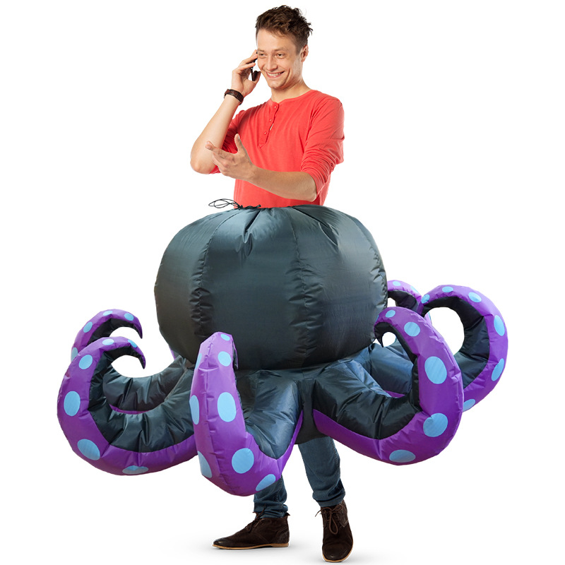 Kostum Tiup Karakter Kartun Mo - Halloween Costume Adult ulasan dan harga
