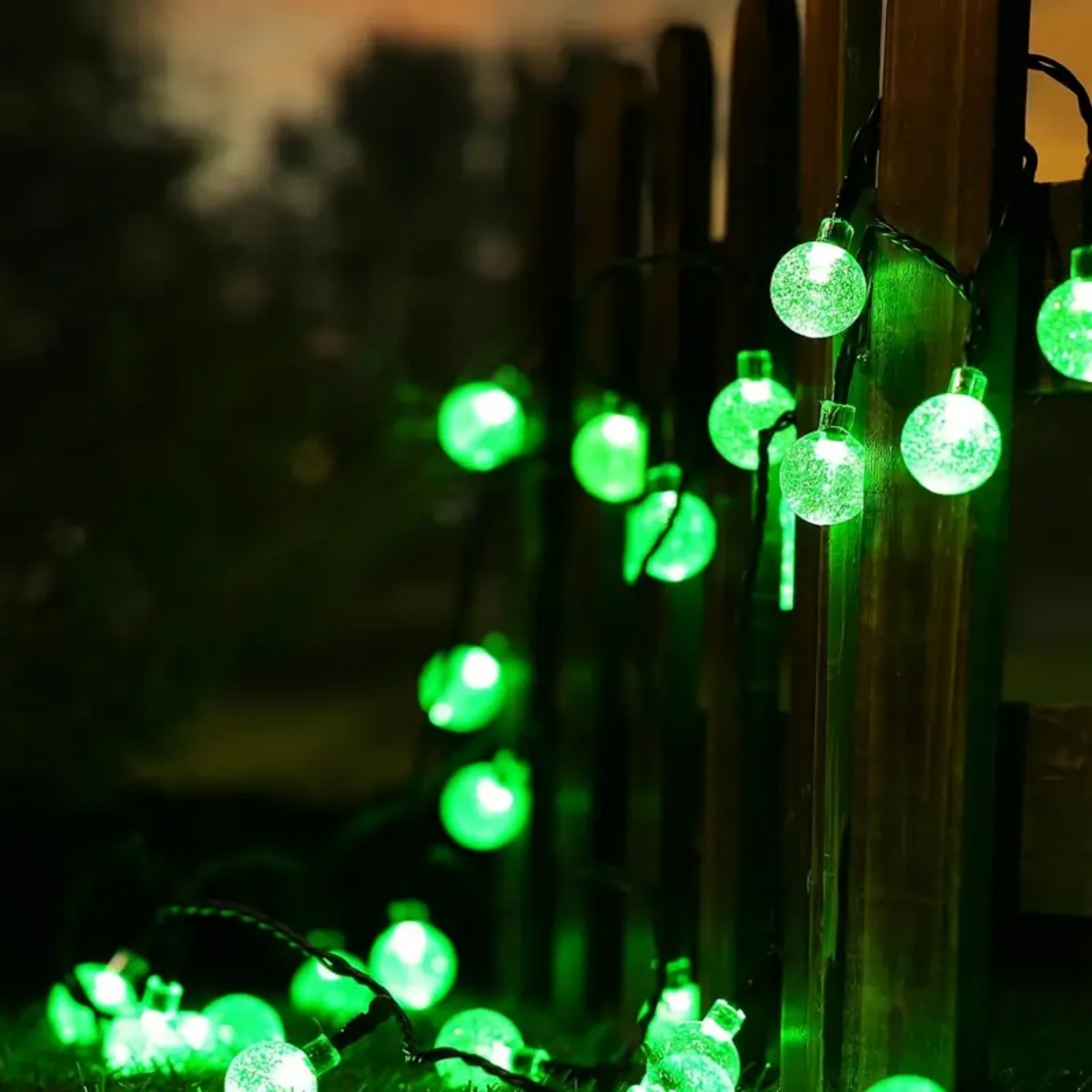 1 Buah 12M 100 LED Halloween U - Halloween Led String Lights Orange ulasan dan harga