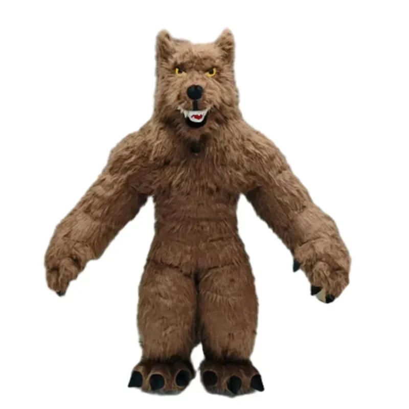 Kostum Maskot Serigala Abu-abu - Halloween Costume Adult ulasan dan harga