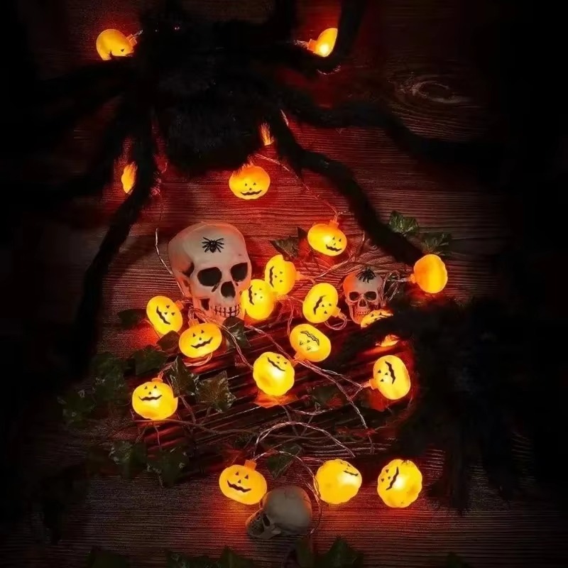 Lampu LED berbentuk Labu Hallo - Halloween Pumpkin Decor Led ulasan dan harga