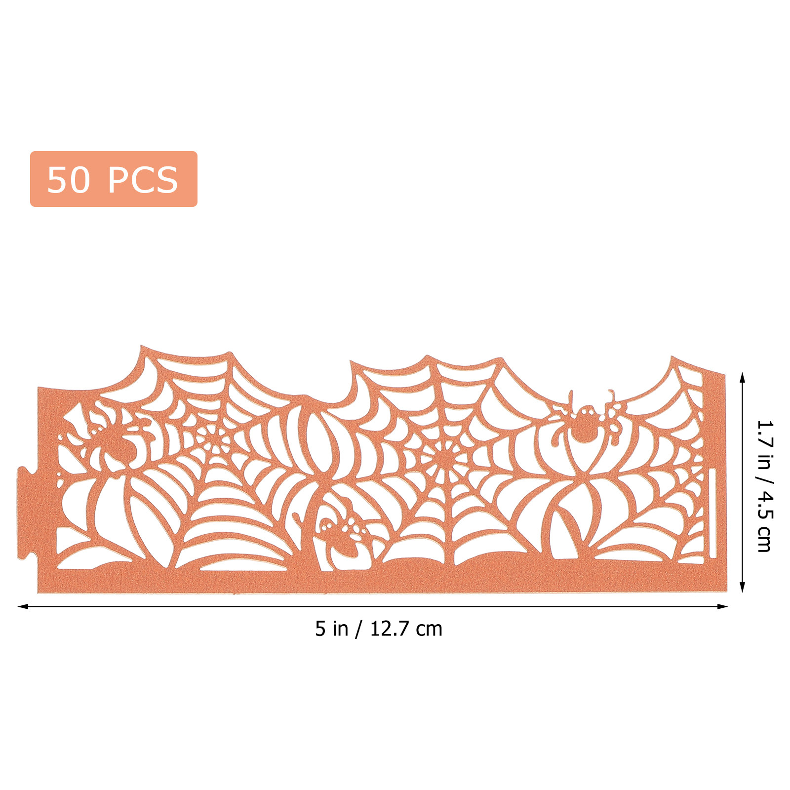 50 buah kap lampu berbentuk ja - Spider Web Halloween Decoration ulasan dan harga