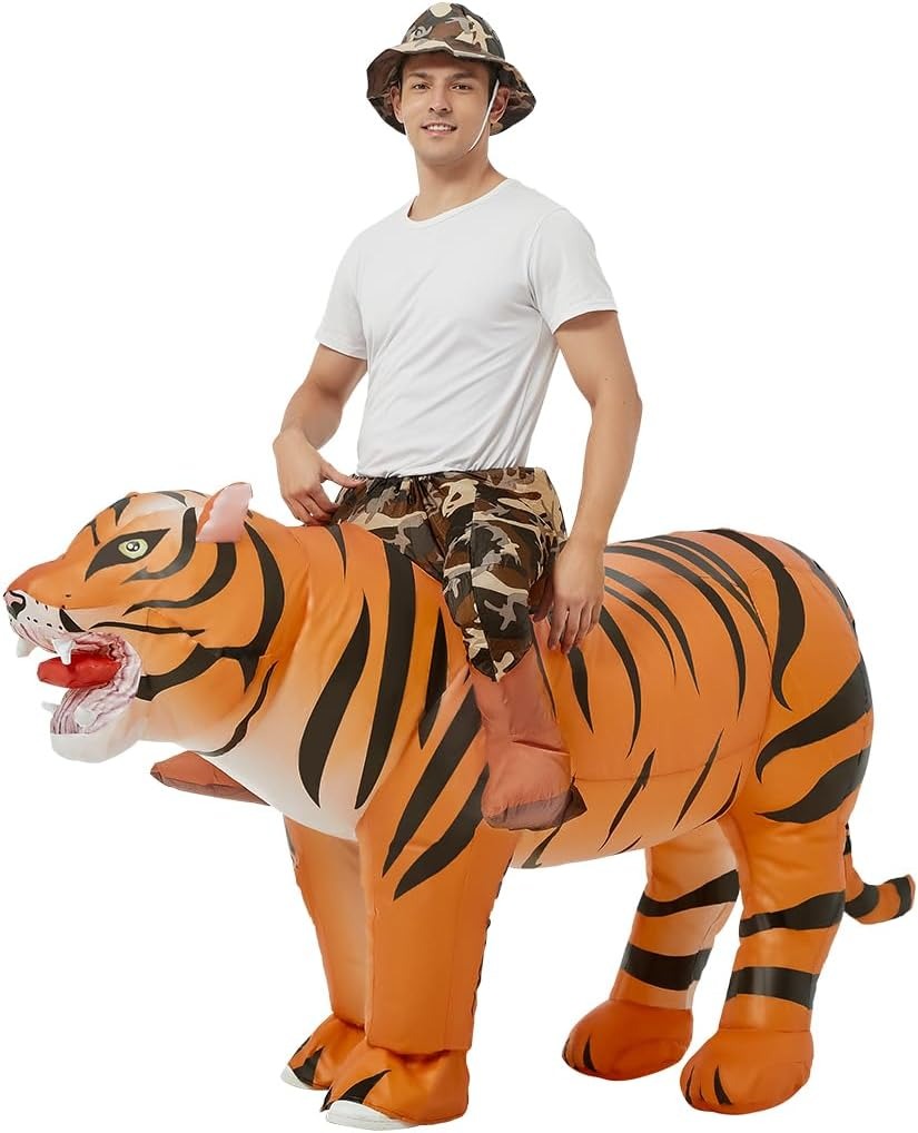 Kostum Harimau Tiup untuk Dewa - Halloween Costume Adult ulasan dan harga