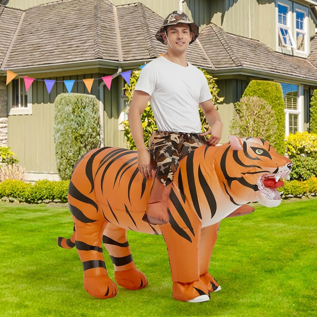 Kostum Harimau Tiup untuk Dewa - Halloween Costume Adult ulasan dan harga