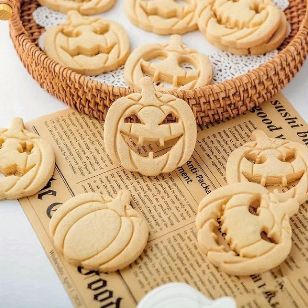 13Pcs Set Pemotong Kue Hallowe - Pumpkin Lantern Halloween ulasan dan harga