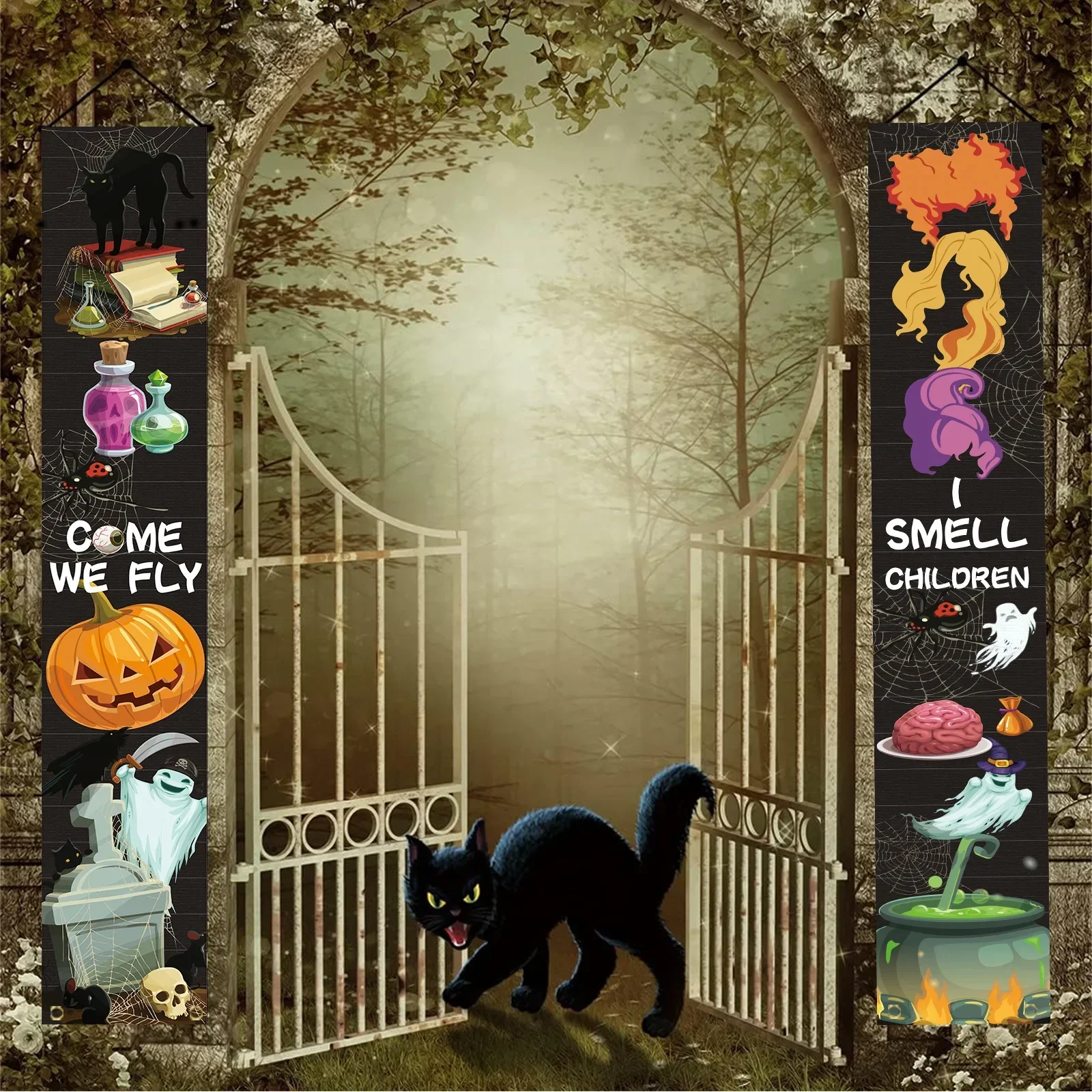 Halloween Labu Bait Horor Jari - Spider Web Halloween Decoration ulasan dan harga