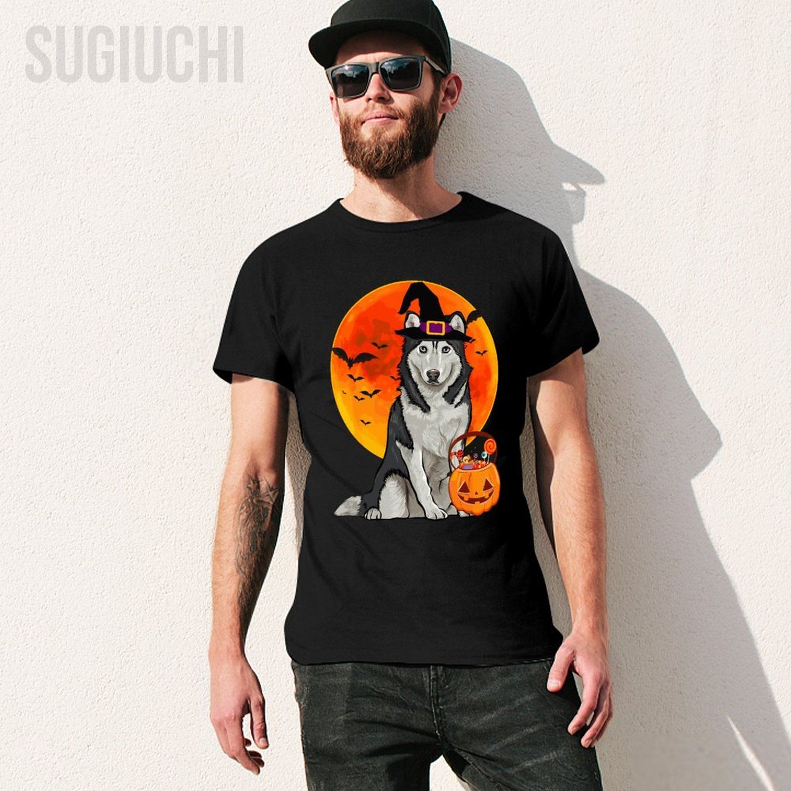 Kaos Unisex Pria Wanita Anak L - Pumpkin Lantern Halloween ulasan dan harga