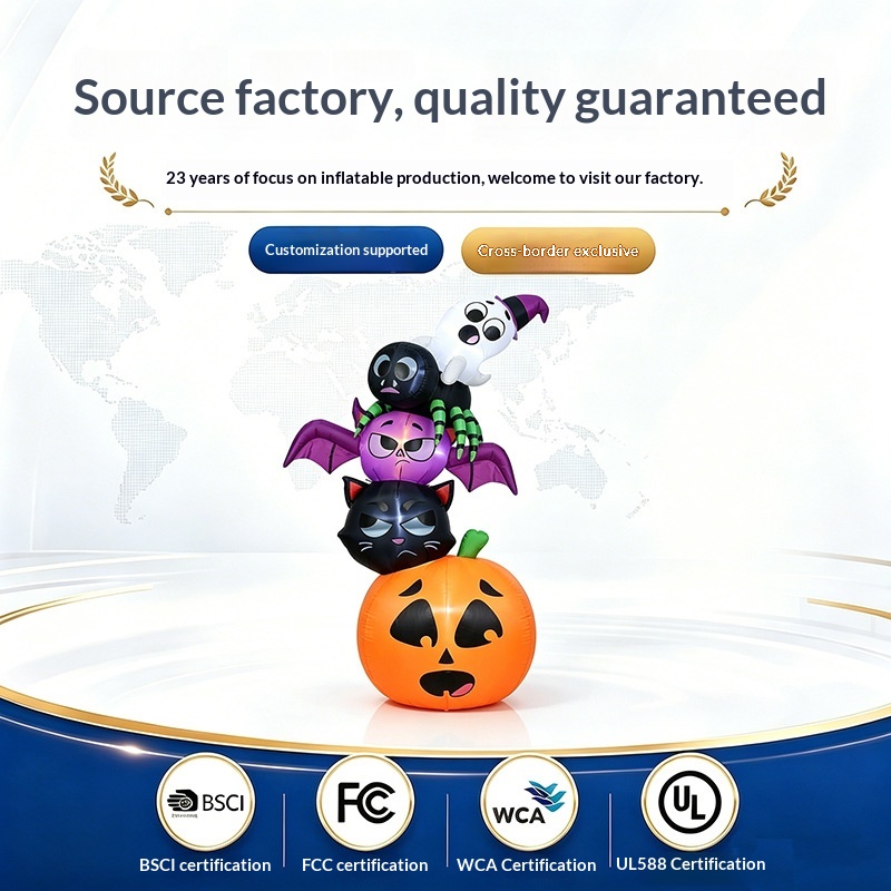 Dekorasi Halloween Tiup 18m, L - Halloween Pumpkin Decor Led ulasan dan harga