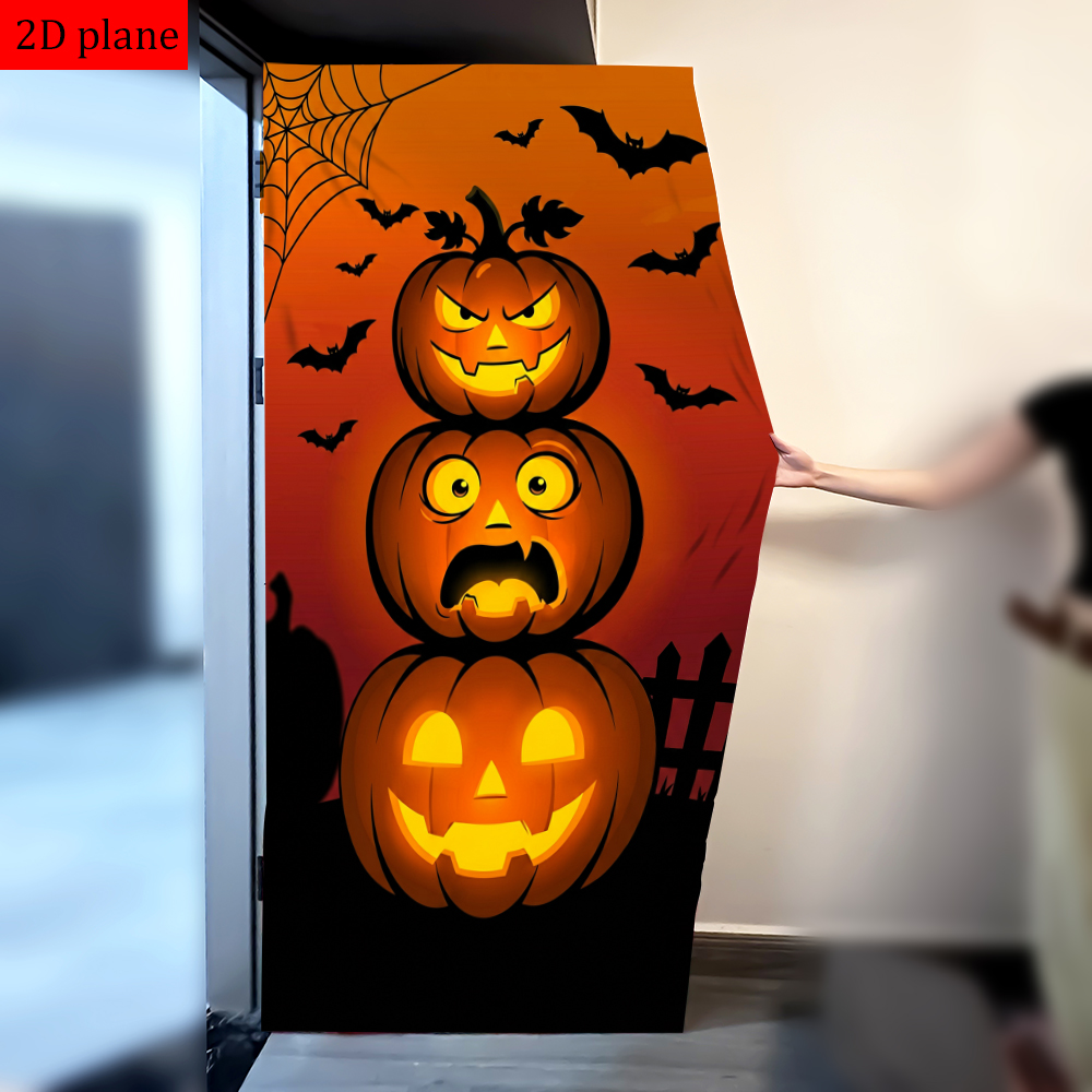 Lampu Halloween Jack-o'-lanter - Spider Web Halloween Decoration ulasan dan harga