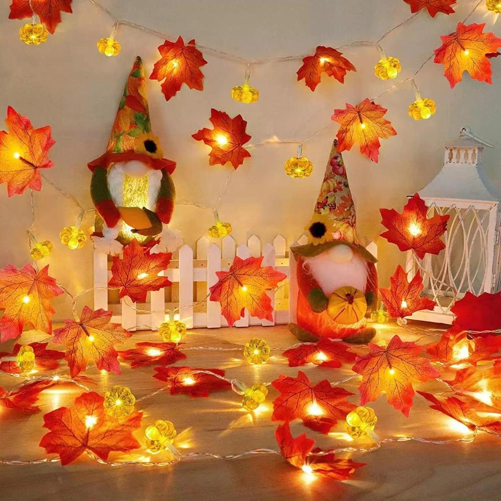 10 Lampu LED Rangkaian Labu Ha - Halloween Pumpkin Decor Led ulasan dan harga