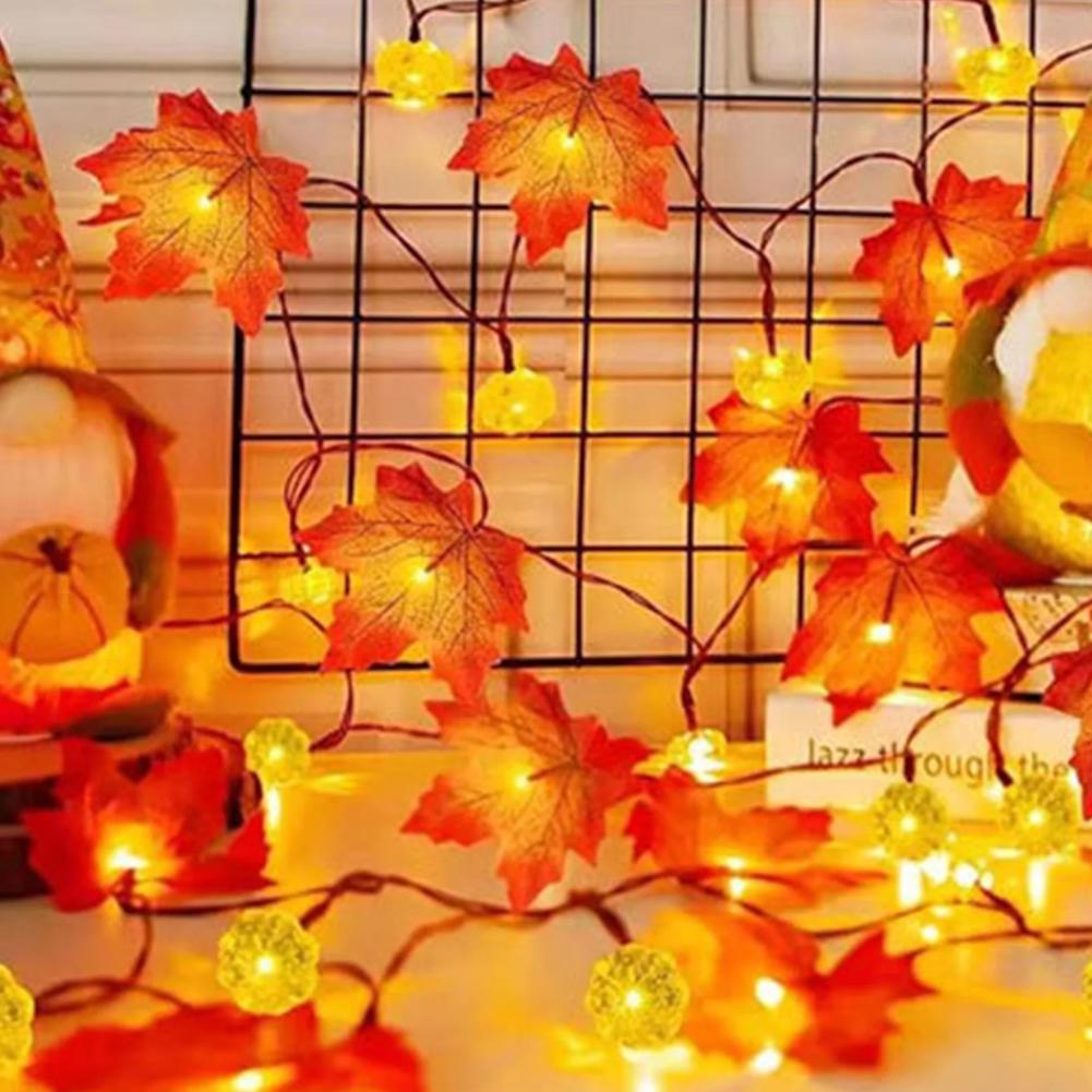 10 Lampu LED Rangkaian Labu Ha - Halloween Pumpkin Decor Led ulasan dan harga