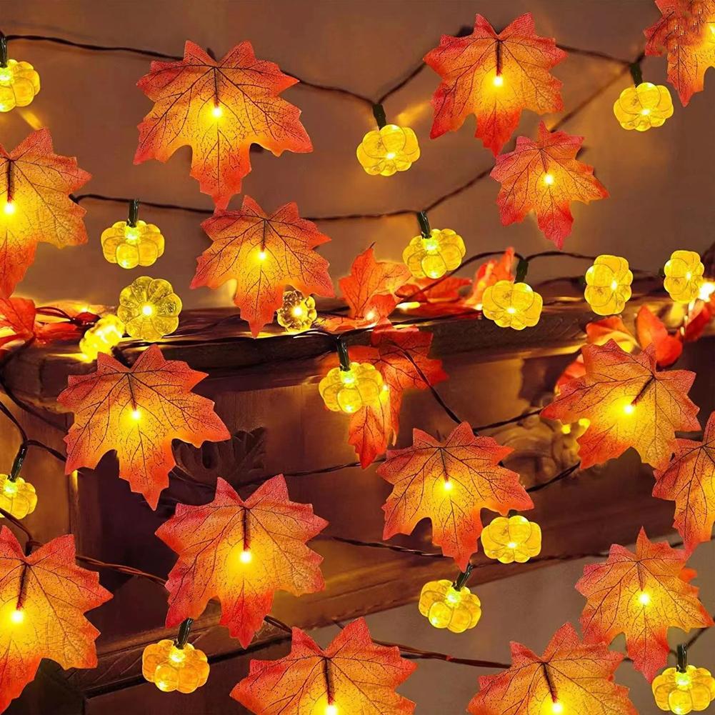 10 Lampu LED Rangkaian Labu Ha - Halloween Pumpkin Decor Led ulasan dan harga