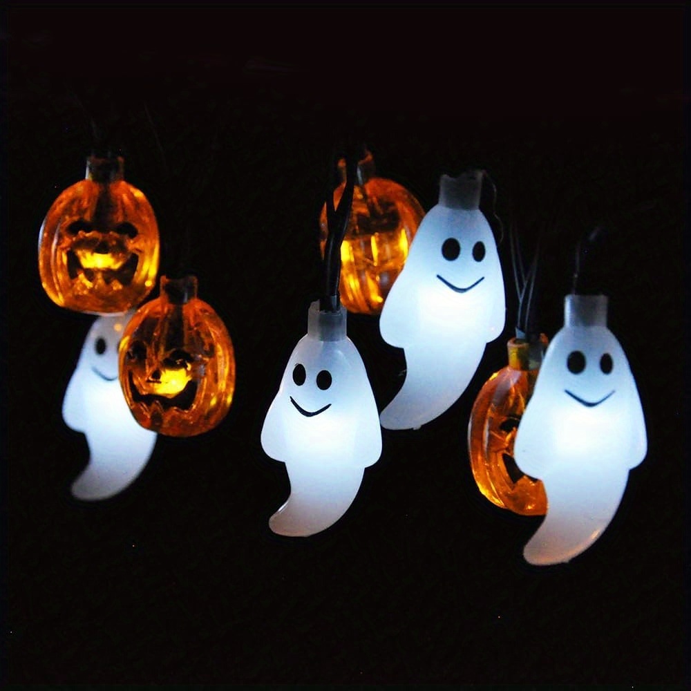 19.7FT 30pcs Lampu Hias LED Be - Halloween Led String Lights Orange ulasan dan harga