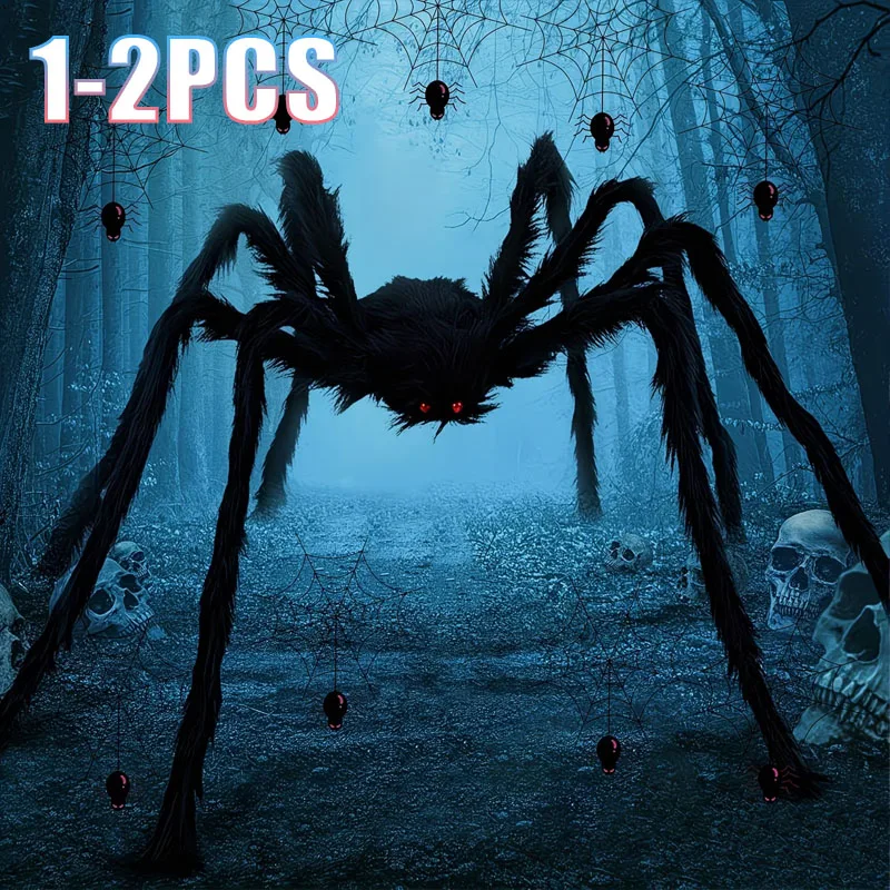 1-2 buah Dekorasi Jaring Laba- - Spider Web Halloween Decoration ulasan dan harga