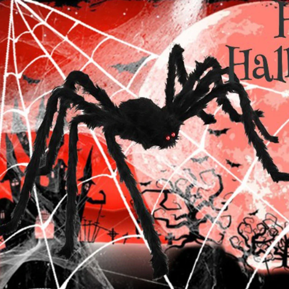 1-2 buah Dekorasi Jaring Laba- - Spider Web Halloween Decoration ulasan dan harga
